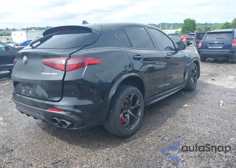 2018 Alfa Romeo Stelvio Quadrifoglio Awd from USA, damaged, VIN ZASFAKEV6J7C22226
